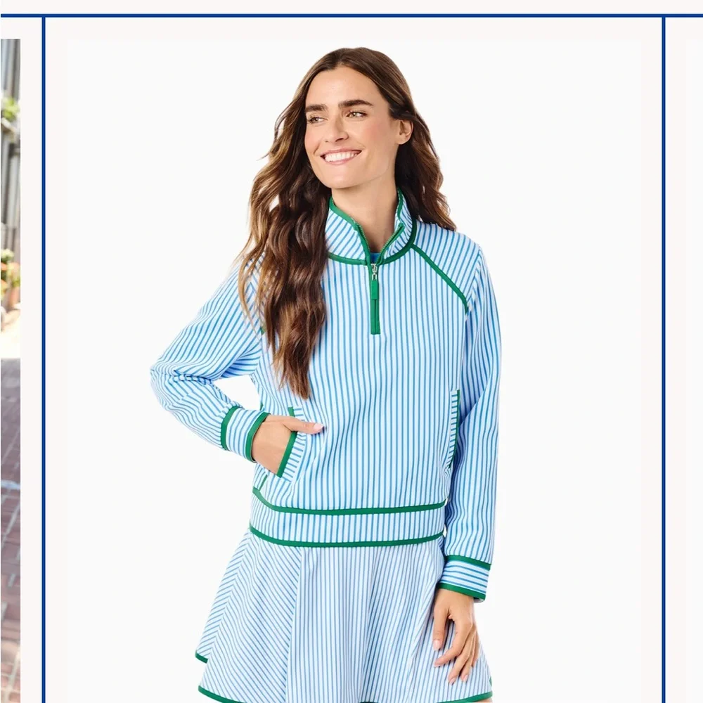 Addison Bay Neoprene Pullover Medium NWT